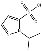 1-Isopropyl-1H-pyrazole-5-sulfonyl chloride Struktur