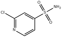 2-Chloro-pyridine-4-sulfonic acid amide Struktur