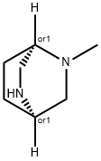 (1S,4S)-2-Methyl-2,5-diazabicyclo(2.2.2)octane Struktur