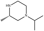 (S)-1-Isopropyl-3-methyl-piperazine Struktur