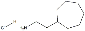 2-Cycloheptyl-ethylamine hydrochloride Struktur