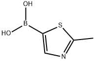 B-(2-methyl-5-thiazolyl)Boronic acid Struktur