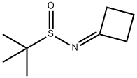 N-cyclobutylidene-2-methylpropane-2-sulfinamide Struktur