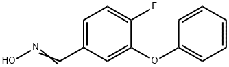 4-Fluoro-3-phenoxybenzaldehydeoxime Struktur