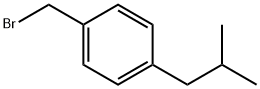 1-(bromomethyl)-4-isobutylbenzene Struktur