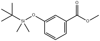 methyl 3-(tert-butyldimethylsilyloxy)benzoate Struktur