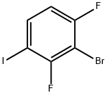 2-Bromo-1,3-difluoro-4-iodobenzene Struktur