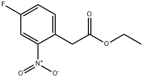 Ethyl 4-fluoro-2-nitrophenylacetate Struktur