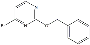 2-(benzyloxy)-4-bromopyrimidine Struktur