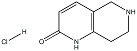 5,6,7,8-Tetrahydro-1H-[1,6]naphthyridin-2-one hydrochloride Struktur