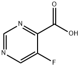 5-fluoropyrimidine-4-carboxylic acid Struktur