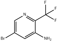 5-Bromo-2-trifluoromethyl-pyridin-3-ylamine Struktur