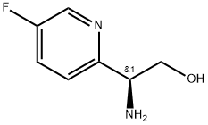 (2S)-2-AMINO-2-(5-FLUORO(2-PYRIDYL))ETHAN-1-OL Struktur