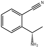 2-((1S)-1-Amino-ethyl)-benzonitrile Struktur