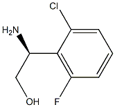 (2S)-2-AMINO-2-(2-CHLORO-6-FLUOROPHENYL)ETHAN-1-OL Struktur