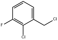 2-Chloro-1-(chloromethyl)-3-fluorobenzene Struktur