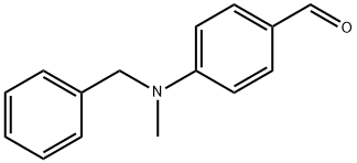 4-(N-benzyl-N-methylamino)benzaldehyde Struktur