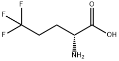 D-Norvaline, 5,5,5-trifluoro- 結(jié)構(gòu)式