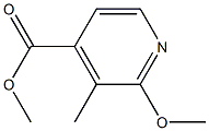 Methyl 2-methoxy-3-methylisonicotinate Struktur