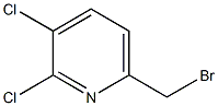 6-(Bromomethyl)-2,3-dichloropyridine Struktur