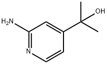 2-(2-Amino-4-pyridyl)-2-propanol Struktur