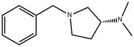 (R)-1-Benzyl-N,N-dimethylpyrrolidin-3-amine Struktur