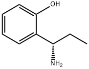 2-((1S)-1-AMINOPROPYL)PHENOL Struktur