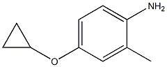 4-cyclopropoxy-2-methylaniline Struktur