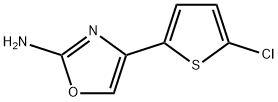 4-(5-chlorothiophen-2-yl)oxazol-2-amine Struktur