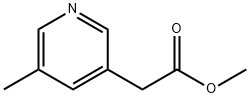 methyl 2-(5-methylpyridin-3-yl)acetate Struktur