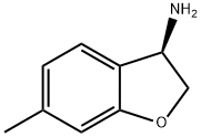 (3R)-6-METHYL-2,3-DIHYDROBENZO[B]FURAN-3-YLAMINE Struktur