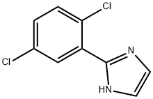 2-(2,5-Dichlorophenyl)imidazole Struktur