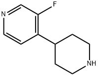 3-fluoro-4-(piperidin-4-yl)pyridine dihydrochloride Struktur