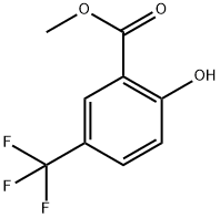 Methyl 2-hydroxy-5-(trifluoromethyl)benzoate Struktur