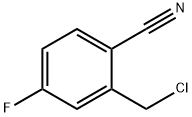 2-Cyano-5-fluorobenzyl chloride Struktur