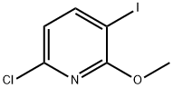 3-iodo-2-methoxy-6-chloropyridine Struktur