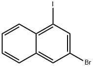 3-Bromo-1-iodonaphthalene Struktur