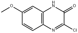 3-chloro-7-methoxyquinoxalin-2(1H)-one Struktur