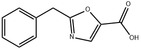 2-benzyloxazole-5-carboxylic acid Struktur