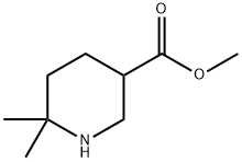 methyl 6,6-dimethylpiperidine-3-carboxylate Struktur