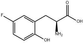 (2S)-2-AMINO-3-(5-FLUORO-2-HYDROXYPHENYL)PROPANOIC ACID Struktur