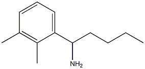 1-(2,3-DIMETHYLPHENYL)PENTAN-1-AMINE Struktur