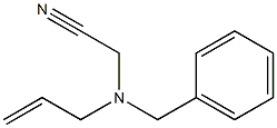 2-(Allyl(Benzyl)Amino)Acetonitrile Struktur