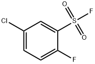 5-Chloro-2-fluorobenzenesulfonyl fluoride Struktur