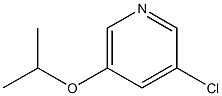 3-chloro-5-isopropoxypyridine Struktur