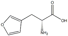 (R)-2-AMINO-3-(FURAN-3-YL)PROPANOIC ACID Struktur