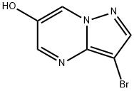 3-Bromo-pyrazolo[1,5-a]pyrimidin-6-ol Struktur