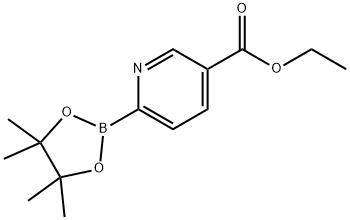 5-(Ethoxycarbonyl)pyridine-2-boronicacidpinacolester Struktur