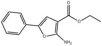 ethyl 2-amino-5-phenylfuran-3-carboxylate Struktur