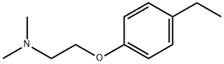 2-(4-Ethylphenoxy)-N,N-dimethylethanamine Struktur